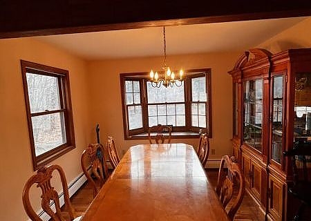  Pocono Mountains rental dining room